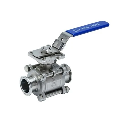 3PC Ball Valve Clamped End