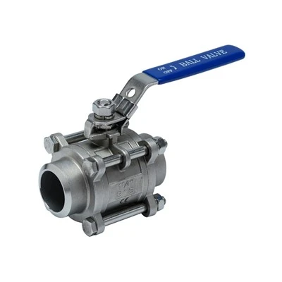 3PC Butt Weld Ball Valve