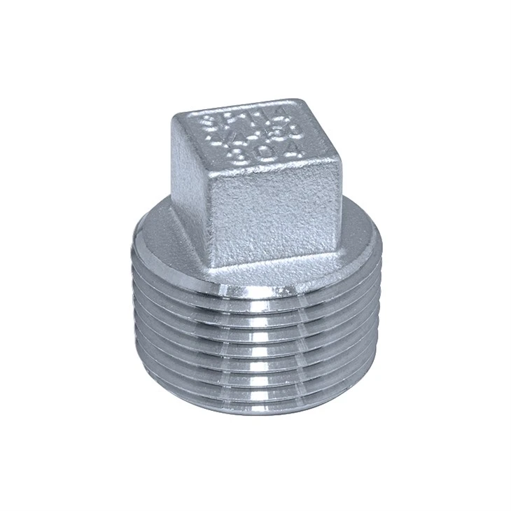 Stainless Steel Square Plug